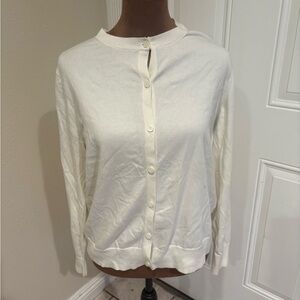 Banana Republic Cream Button-Down Women's Shirt